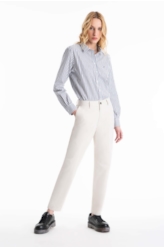 Calça Color Twill Carrot Sandy