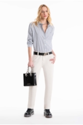 Calça Color Twill Carrot Sandy