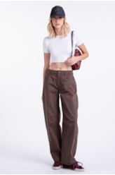 Calça Color Twill Chevalier Tabaco