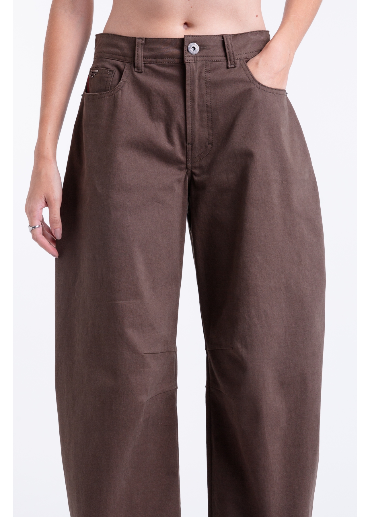 Calça Color Twill Chevalier Tabaco