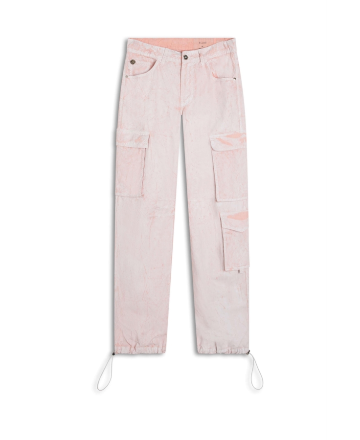 Calça Color Twill Loversized Rosa Gum