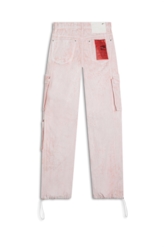 Calça Color Twill Loversized Rosa Gum