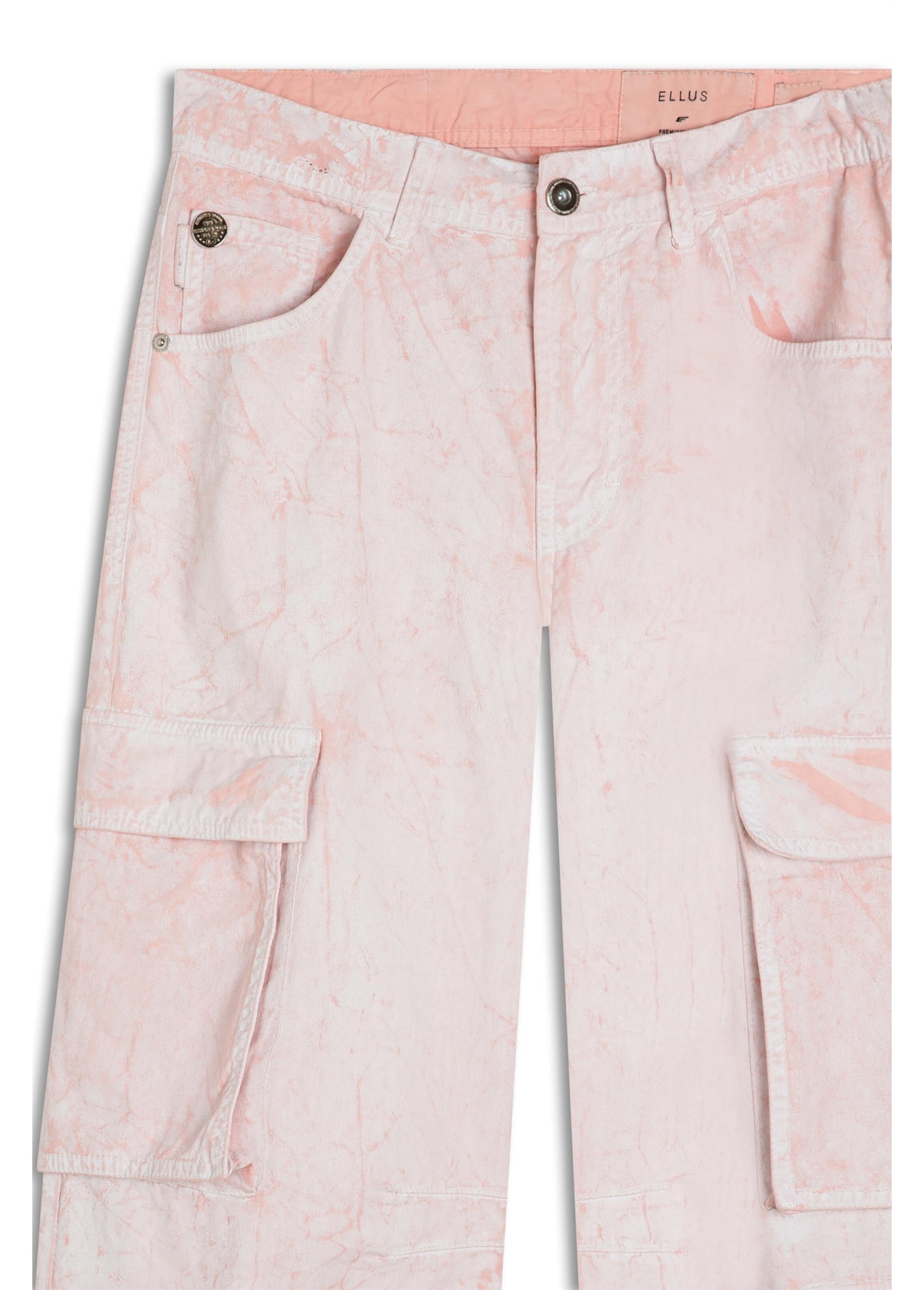 Calça Color Twill Loversized Rosa Gum