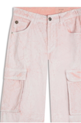 Calça Color Twill Loversized Rosa Gum