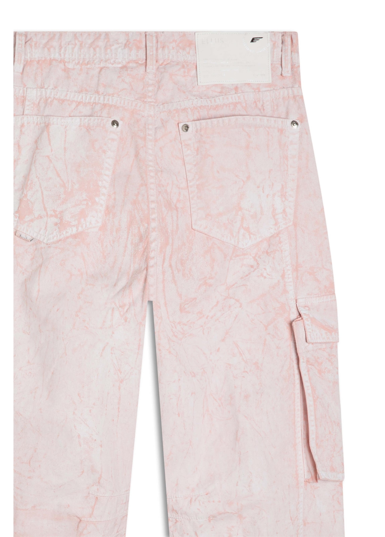 Calça Color Twill Loversized Rosa Gum