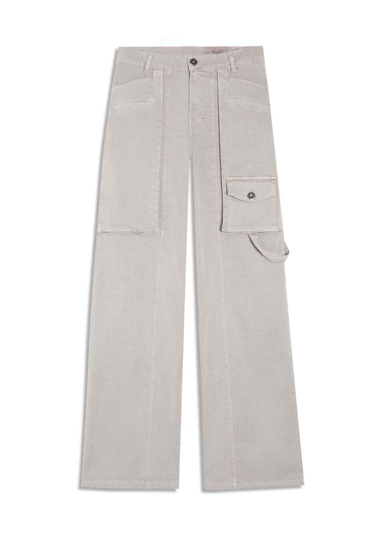 Calça Color Twill Patte Silver