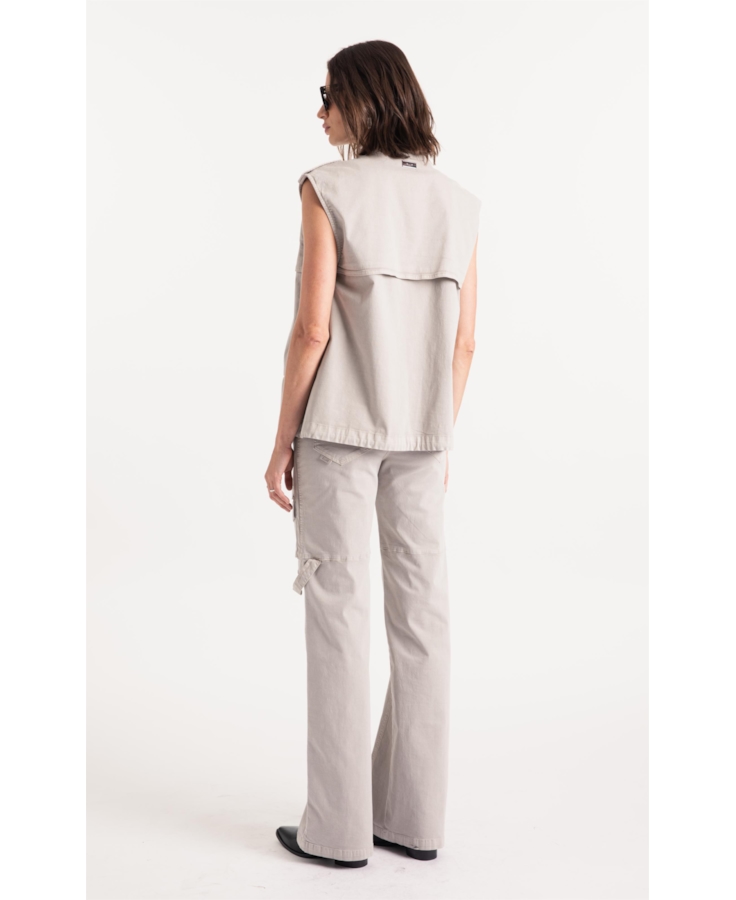 Calça Color Twill Patte Silver