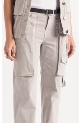 Calça Color Twill Patte Silver