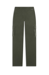 Calça Color Twill Power Cargo Verde Escuro