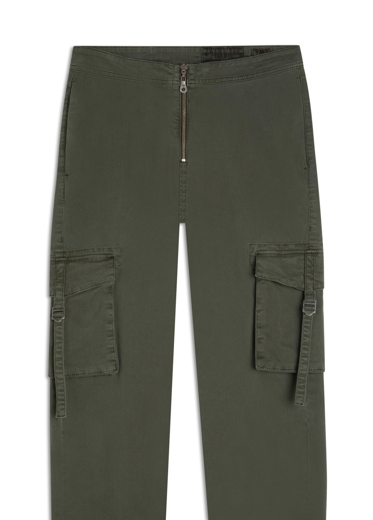 Calça Color Twill Power Cargo Verde Escuro