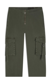 Calça Color Twill Power Cargo Verde Escuro
