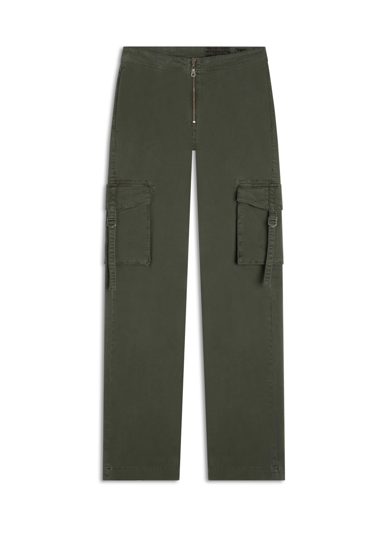 Calça Color Twill Power Cargo Verde Escuro
