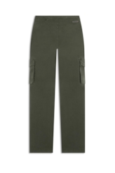 Calça Color Twill Power Cargo Verde Escuro