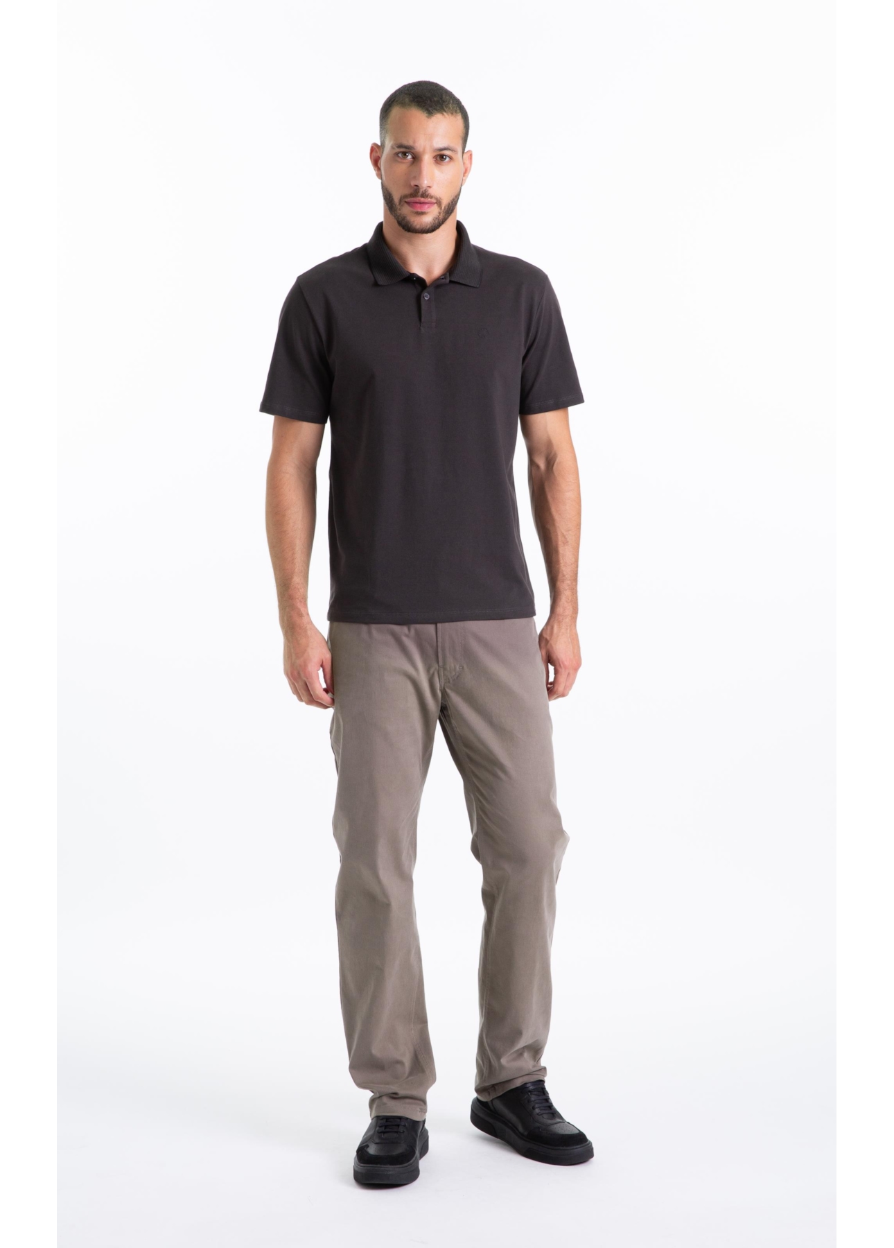 Calça Color Twill Power (Classic) 5 Pockets Castor