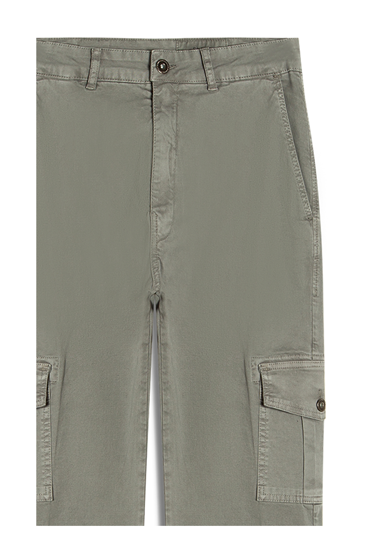 Calça Color Twill Power Classic Cargo Verde Oliva