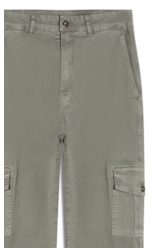 Calça Color Twill Power Classic Cargo Verde Oliva