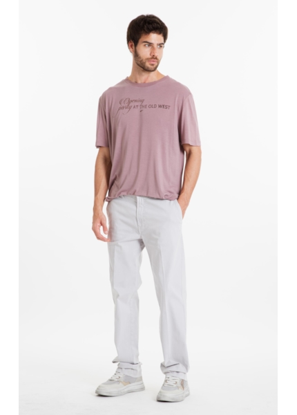 Calça Color Twill Power Classic Prata