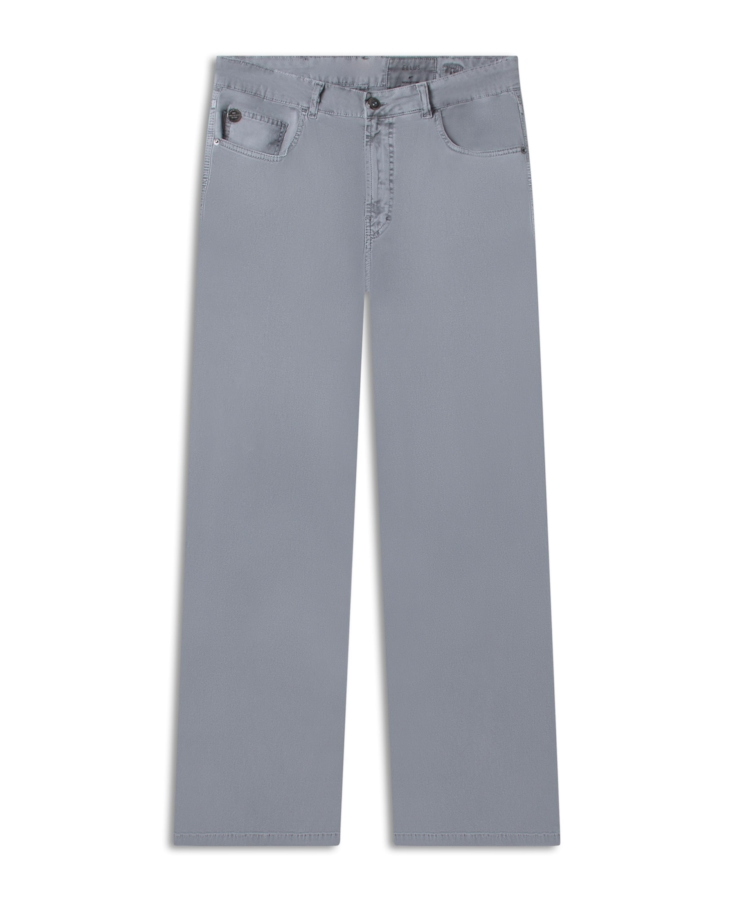 Calça Color Twill Power Flare 5 Pockets Verde Oliva
