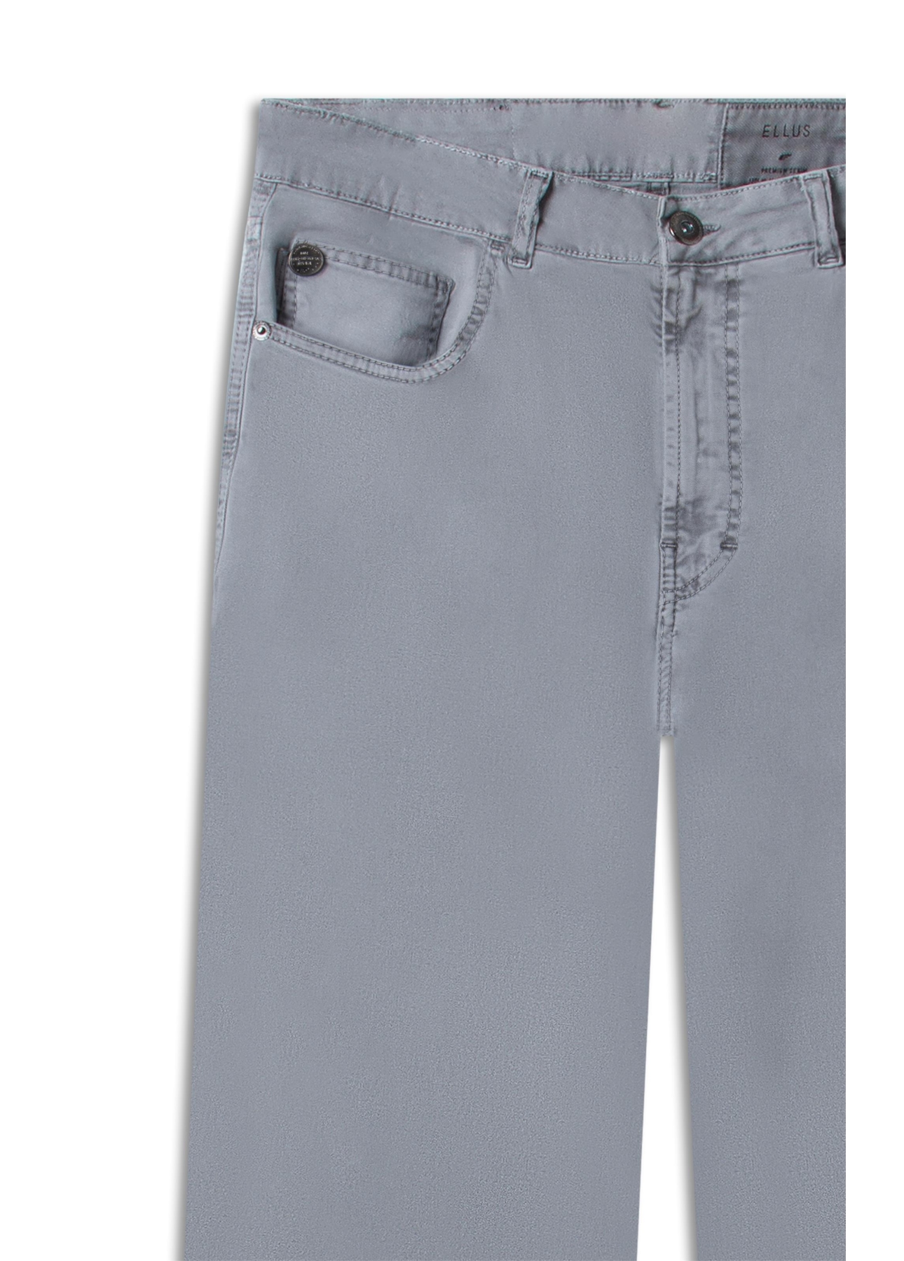 Calça Color Twill Power Flare 5 Pockets Verde Oliva