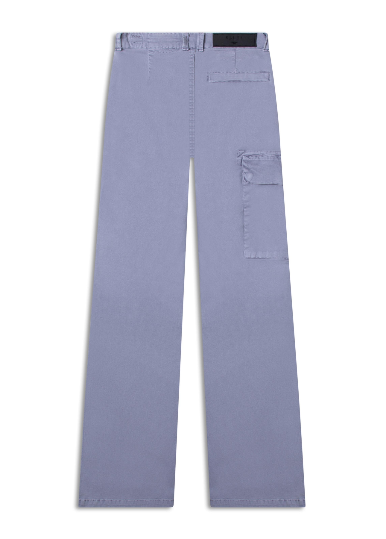 Calça Color Twill Power Flare Cargo Blue Vintage