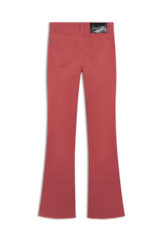 Calça Color Twill Power Flare Goiaba
