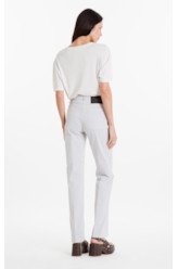 Calça Color Twill Power Gisele Prata