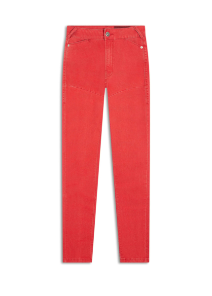 Calça Color Twill Power Gisele Vermelho