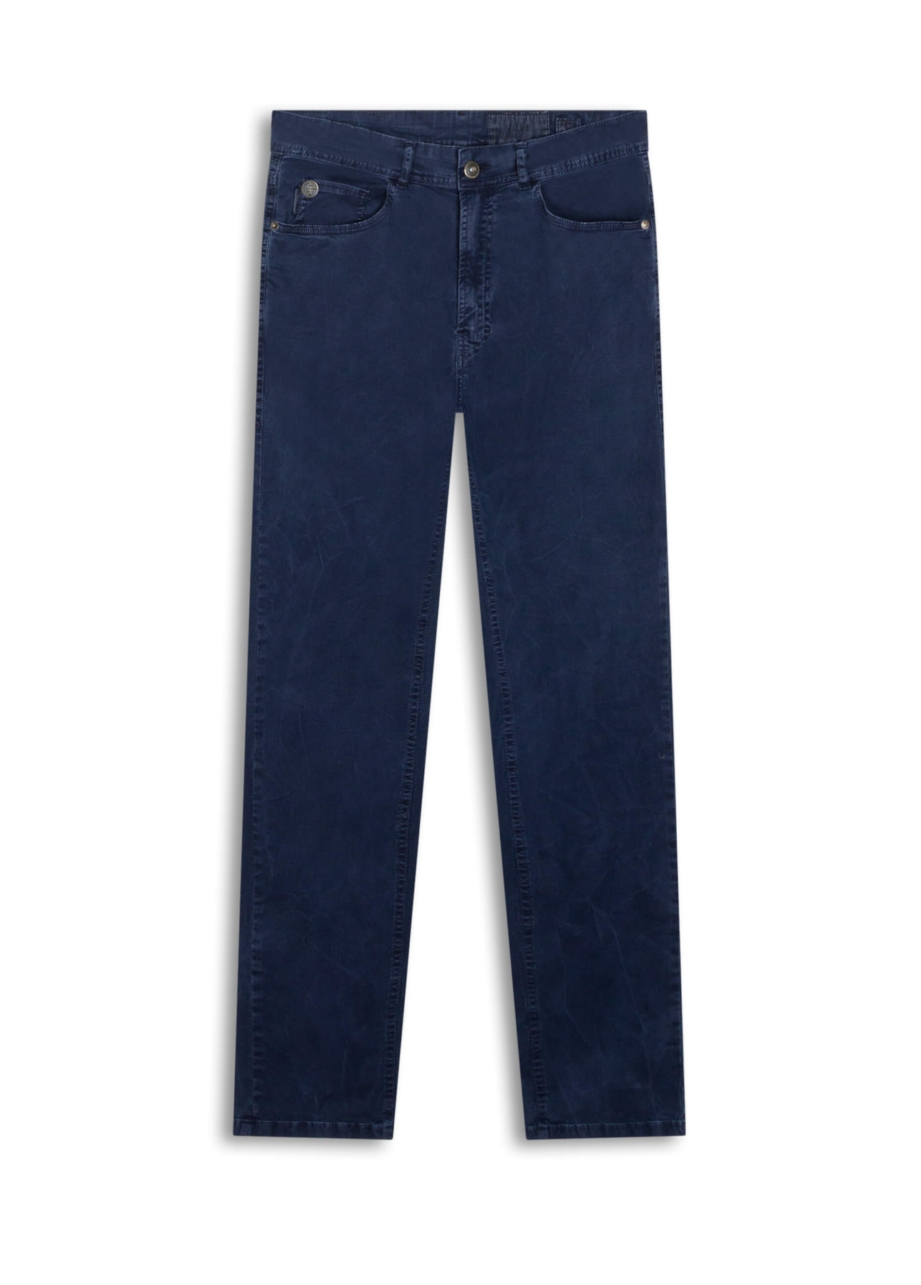 Calça Color Twill Power Marble Wash Marinho