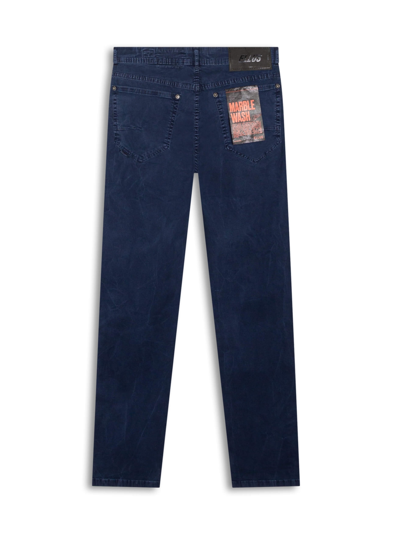 Calça Color Twill Power Marble Wash Marinho