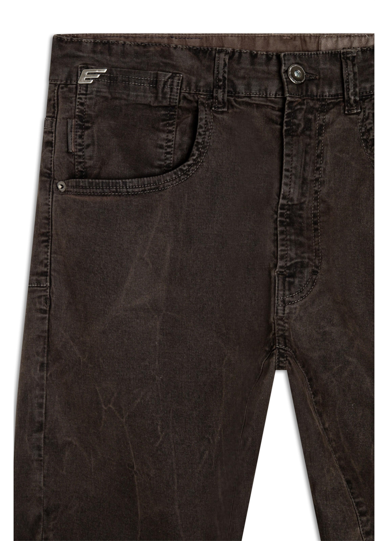 Calça Color Twill Power Marrom Escuro