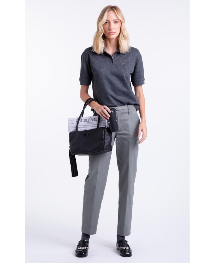 Calça Color Twill Power Mom Grama