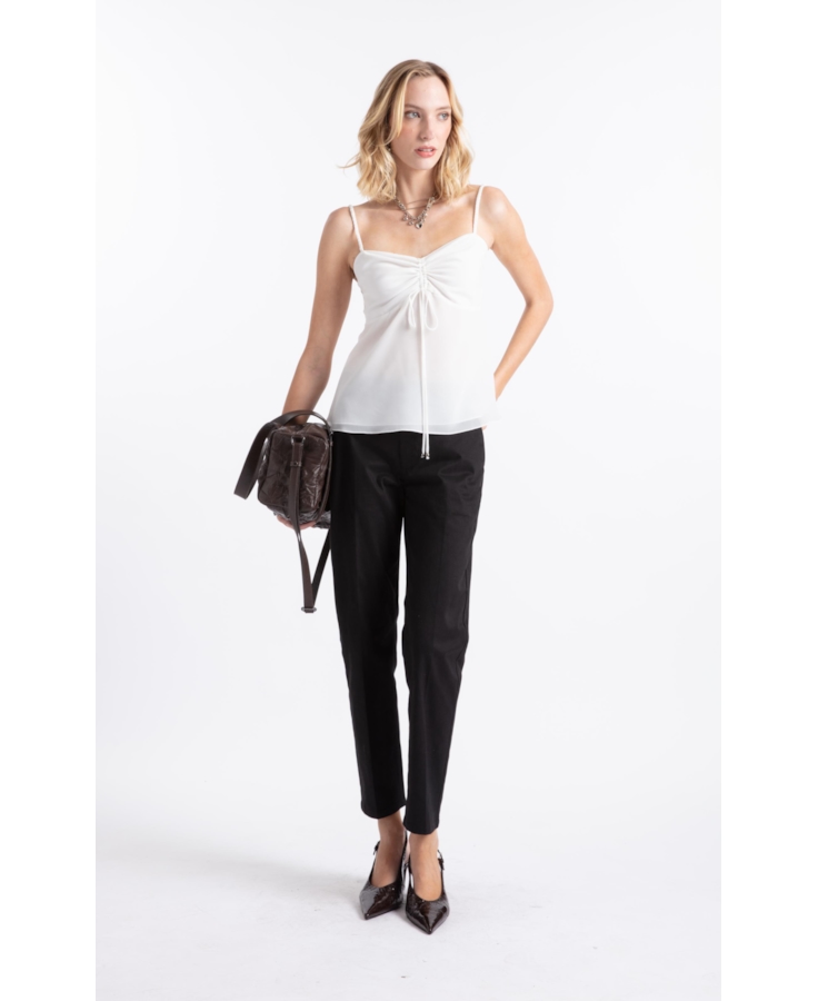 Calça Color Twill Power (Paris) b Faca Preto