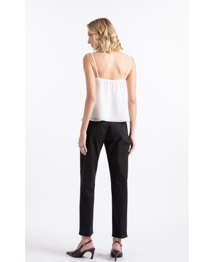 Calça Color Twill Power (Paris) b Faca Preto