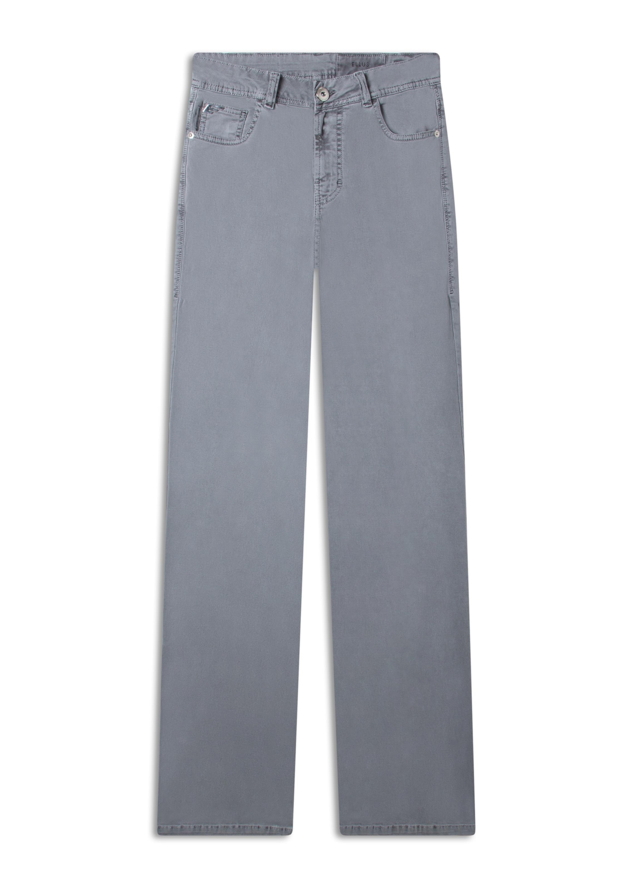 Calça Color Twill Power Reta 5 Pockets Verde Oliva
