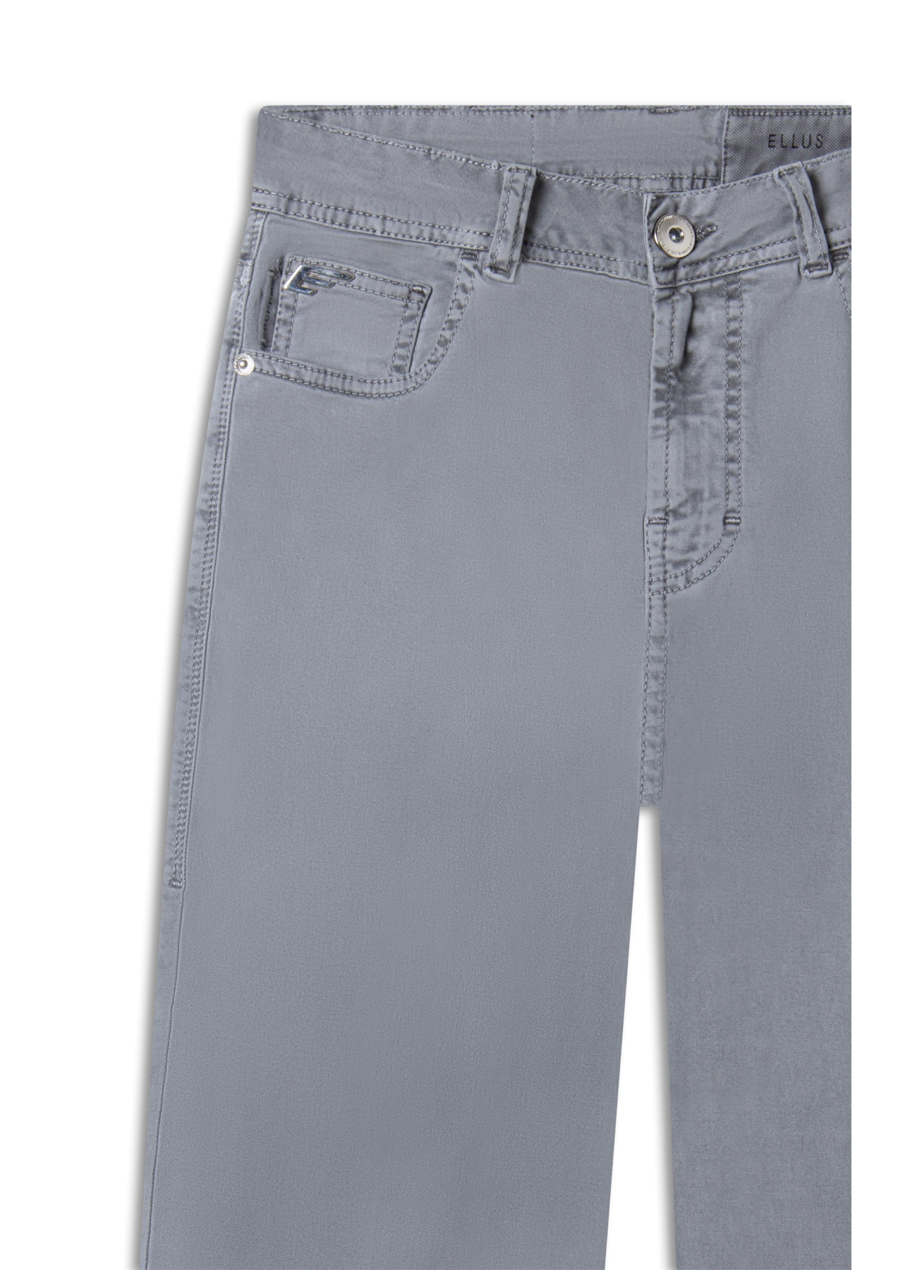 Calça Color Twill Power Reta 5 Pockets Verde Oliva