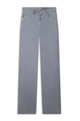 Calça Color Twill Power Reta Verde Oliva