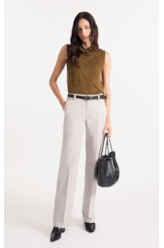 Calça Color Twill Power Silver