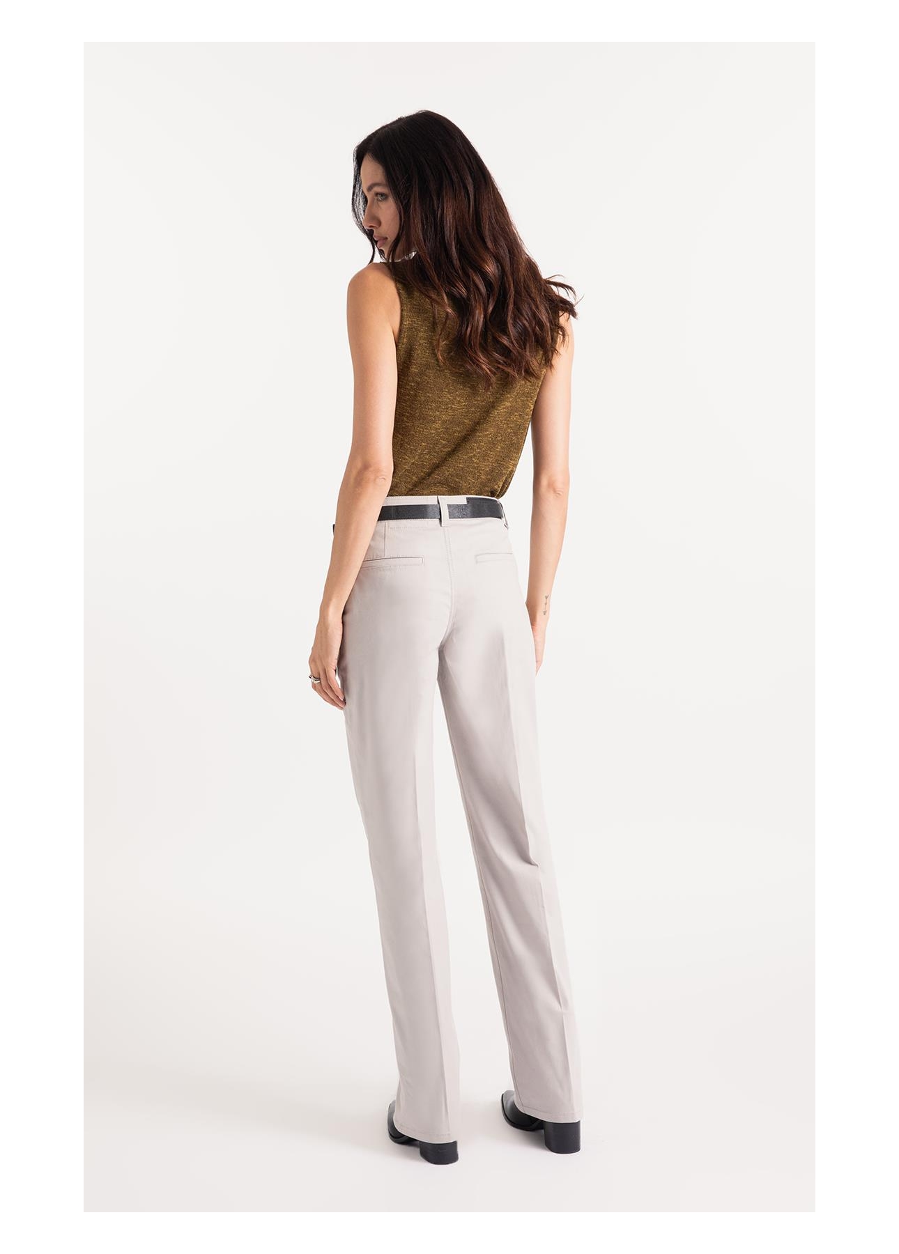 Calça Color Twill Power Silver