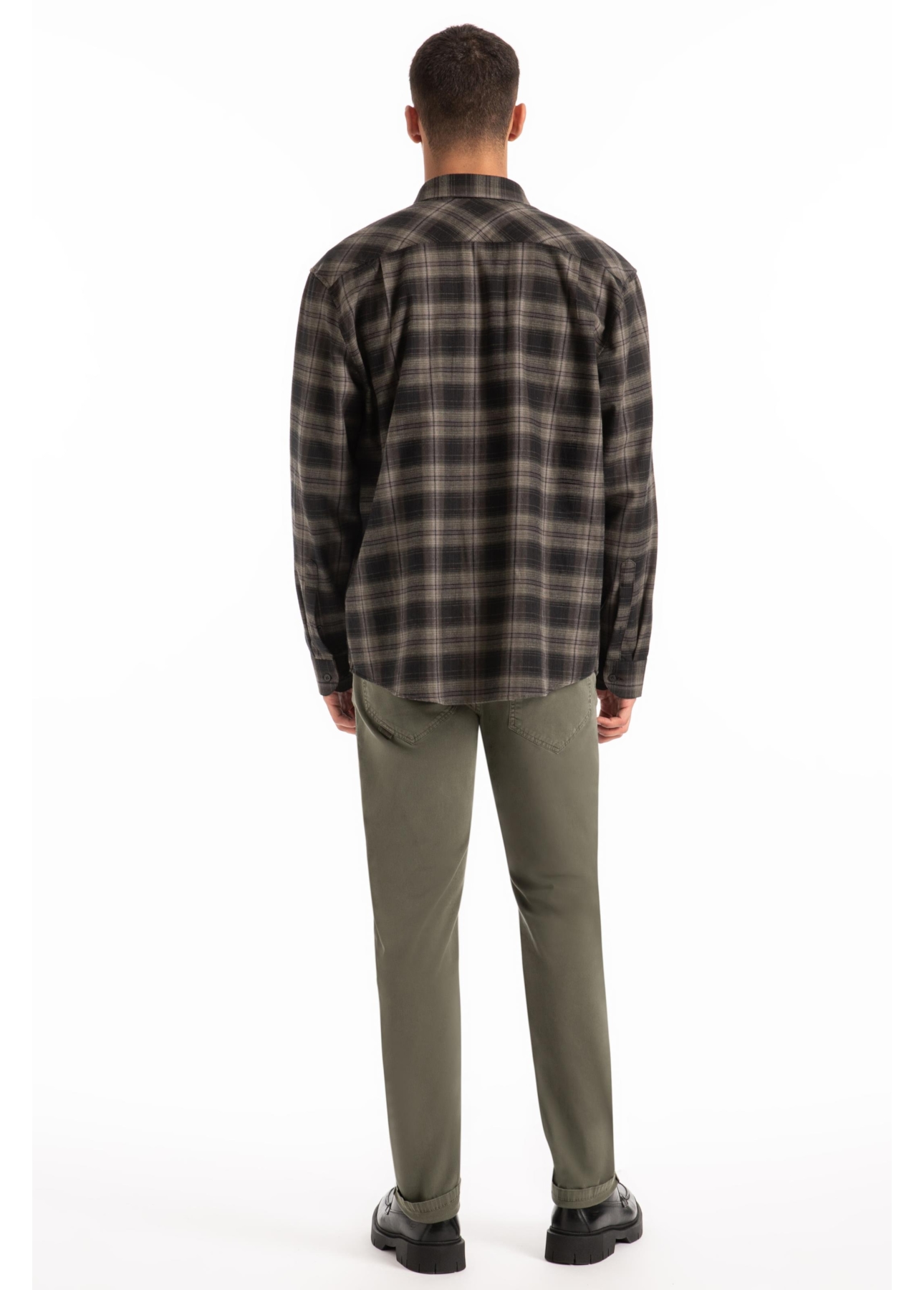 Calça Color Twill Power Skinny Verde Escuro