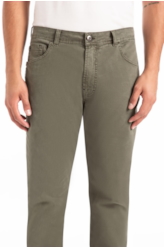 Calça Color Twill Power Skinny Verde Escuro