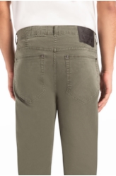 Calça Color Twill Power Skinny Verde Escuro