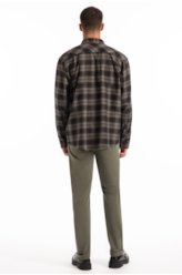 Calça Color Twill Power Skinny Verde Escuro