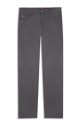 Calça Color Twill Power (Slim) 5 Pockets Cinza Medio