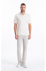 Calça Color Twill Power Slim b Faca Silver