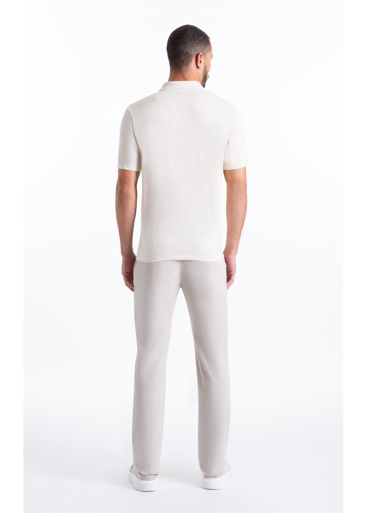 Calça Color Twill Power Slim b Faca Silver