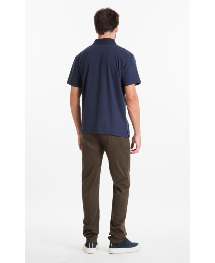 Calça Color Twill Power Slim b Faca Verde Militar