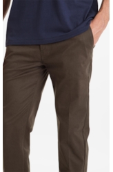 Calça Color Twill Power Slim b Faca Verde Militar