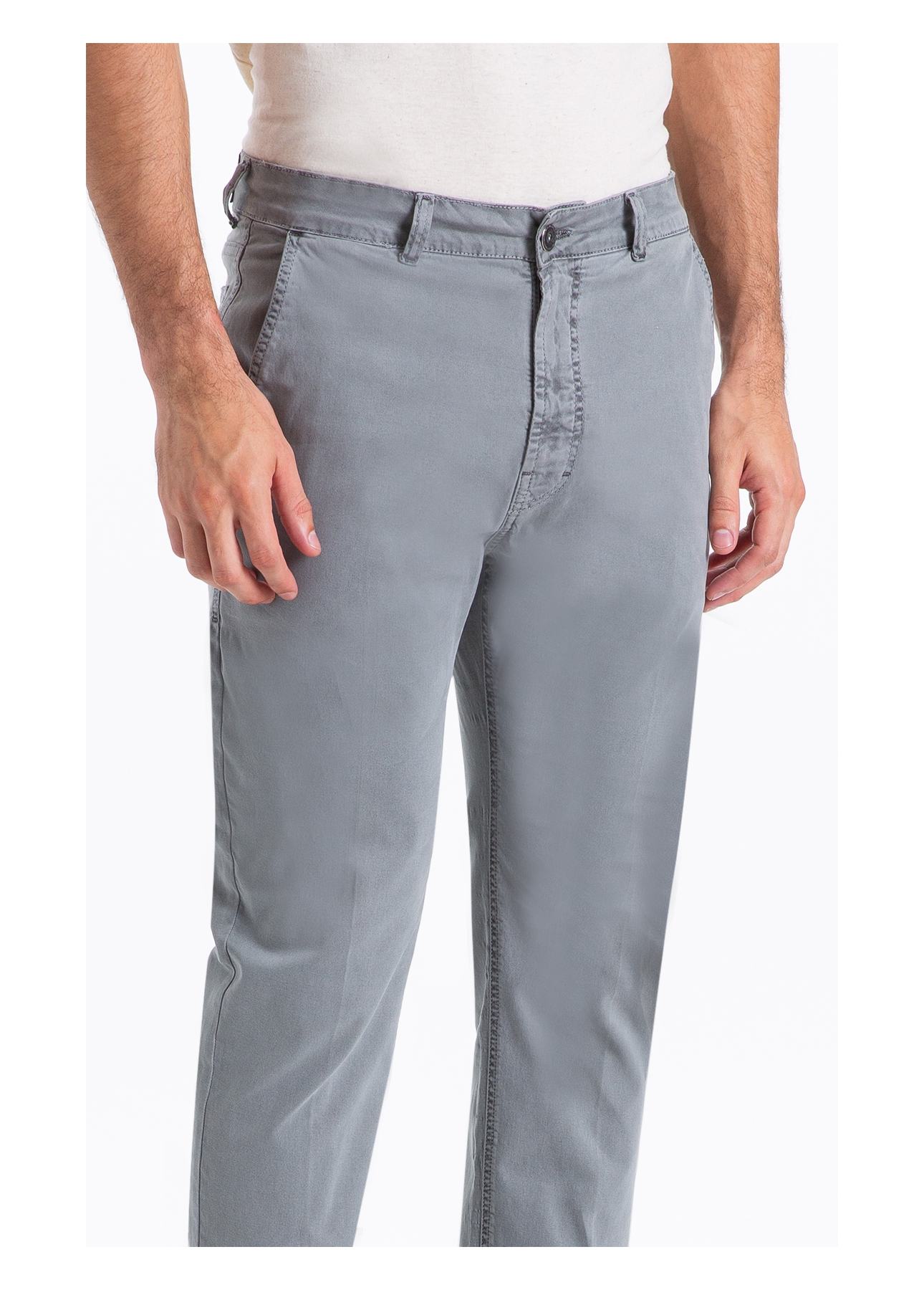 Calça Color Twill Power Slim b Faca Verde Oliva