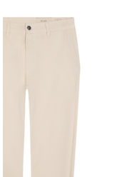 Calça Color Twill Power Slim Bege