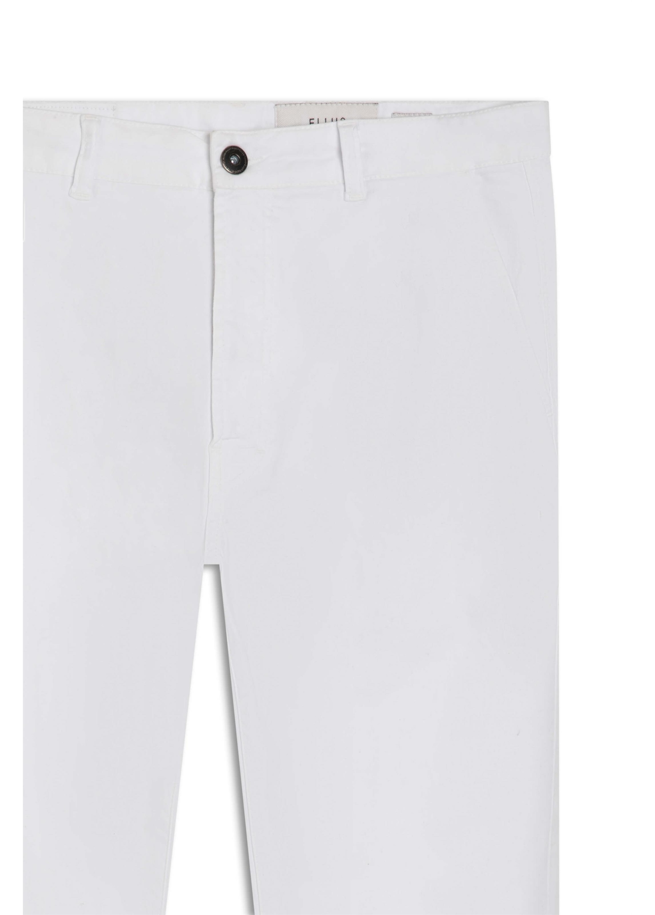 Calça Color Twill Power Slim Branco